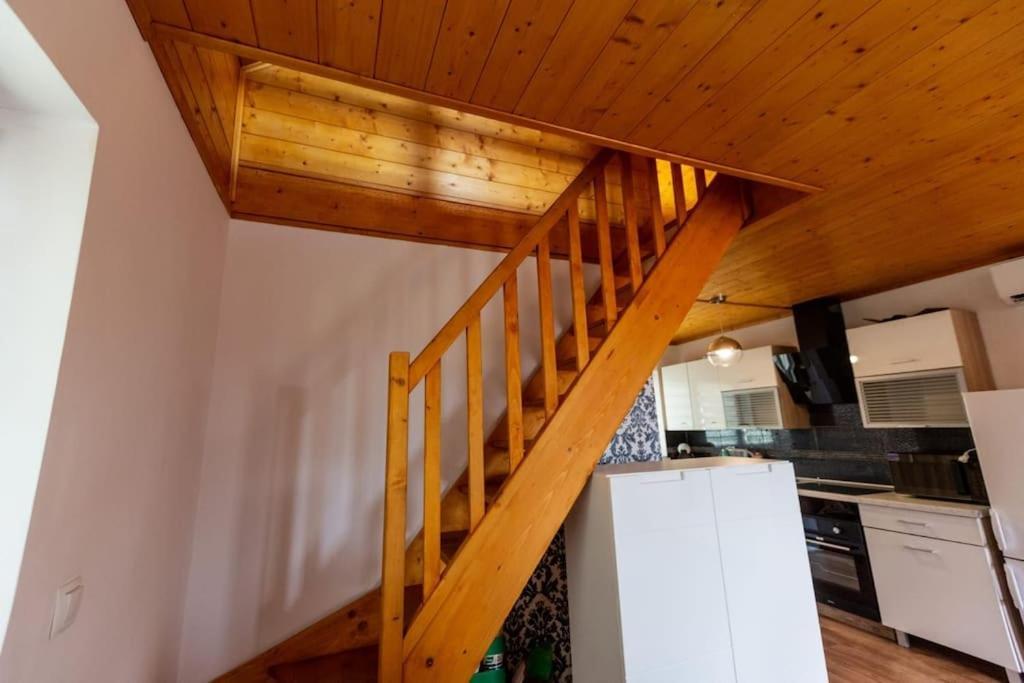 Domek Nad Jeziorem Moryn Esterno foto